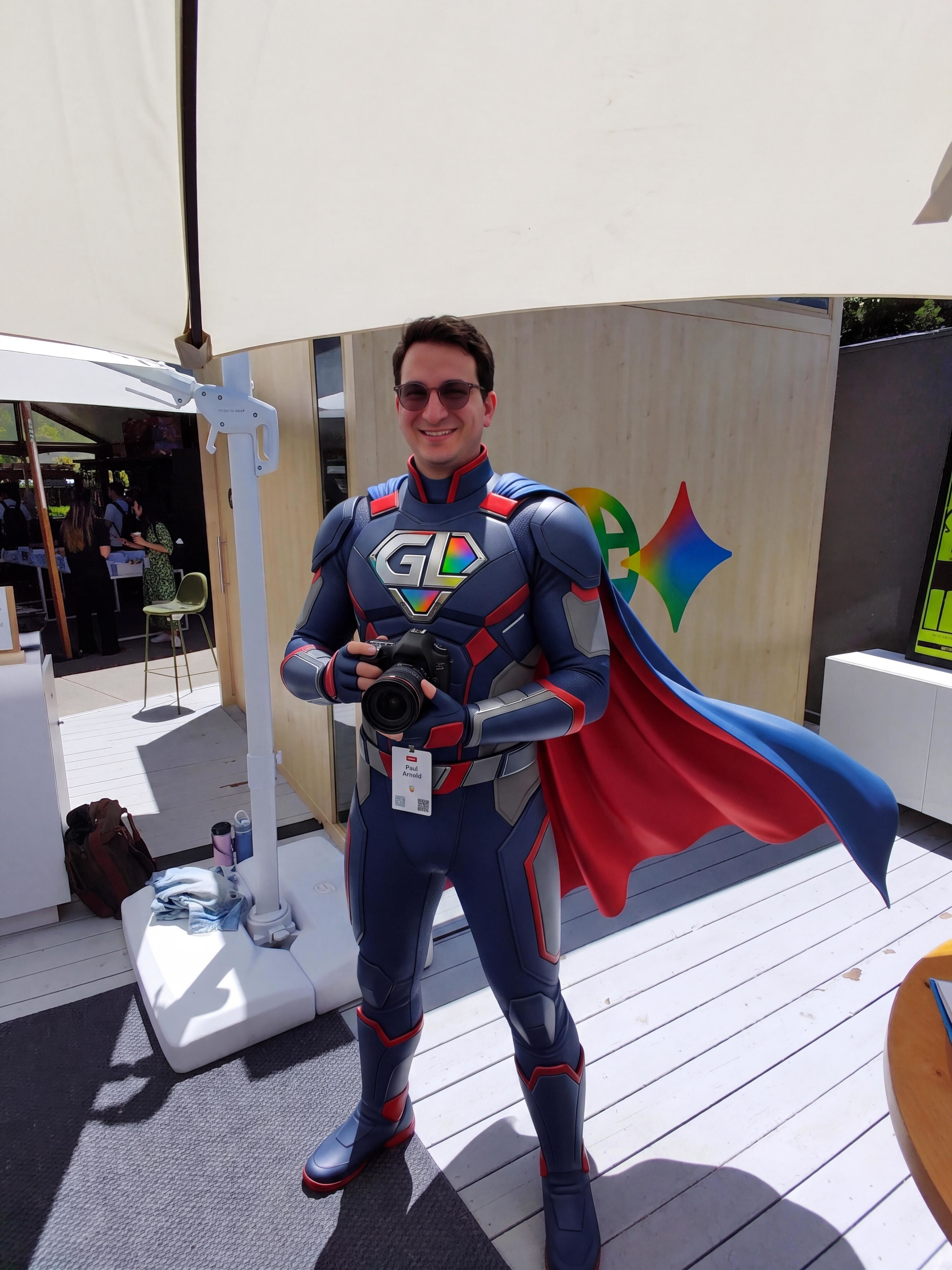 Google I/O 2026 - Using Intelligent Eyewear to make a superhero