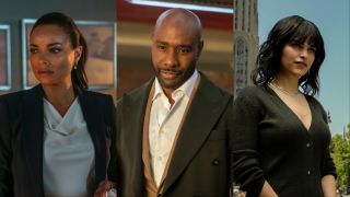 Rochelle Aytes, Morris Chestnut, and Eve Harlow for CBS' Watson Season 1