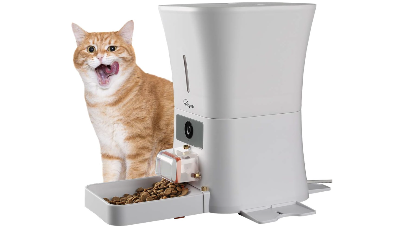 Skymee automatic pet feeder