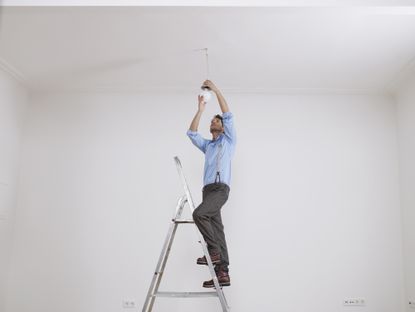 How To Change A Light Fixture An, Change Out Ceiling Light Fixture