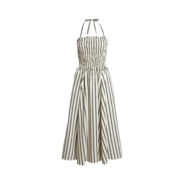 Polo Ralph Lauren, Striped Silk-Blend Dress