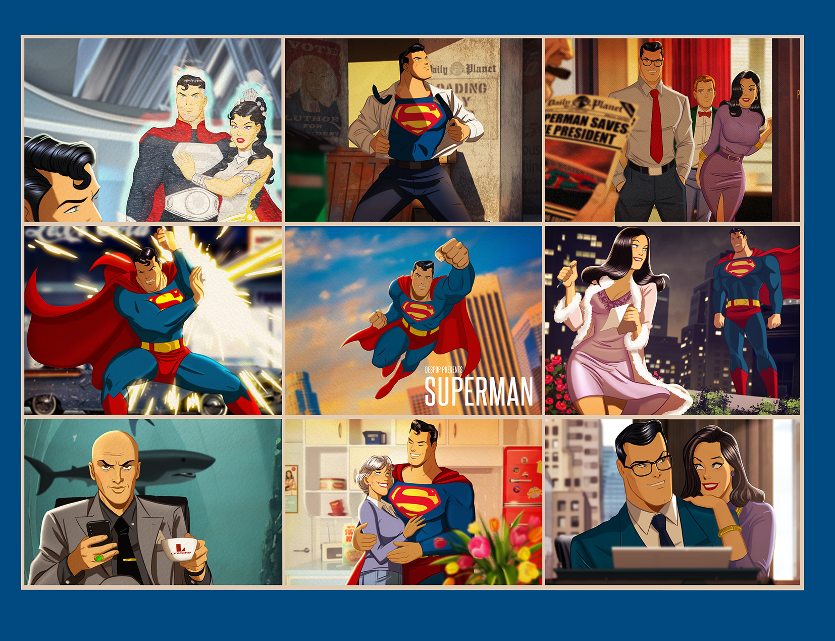 Superman art