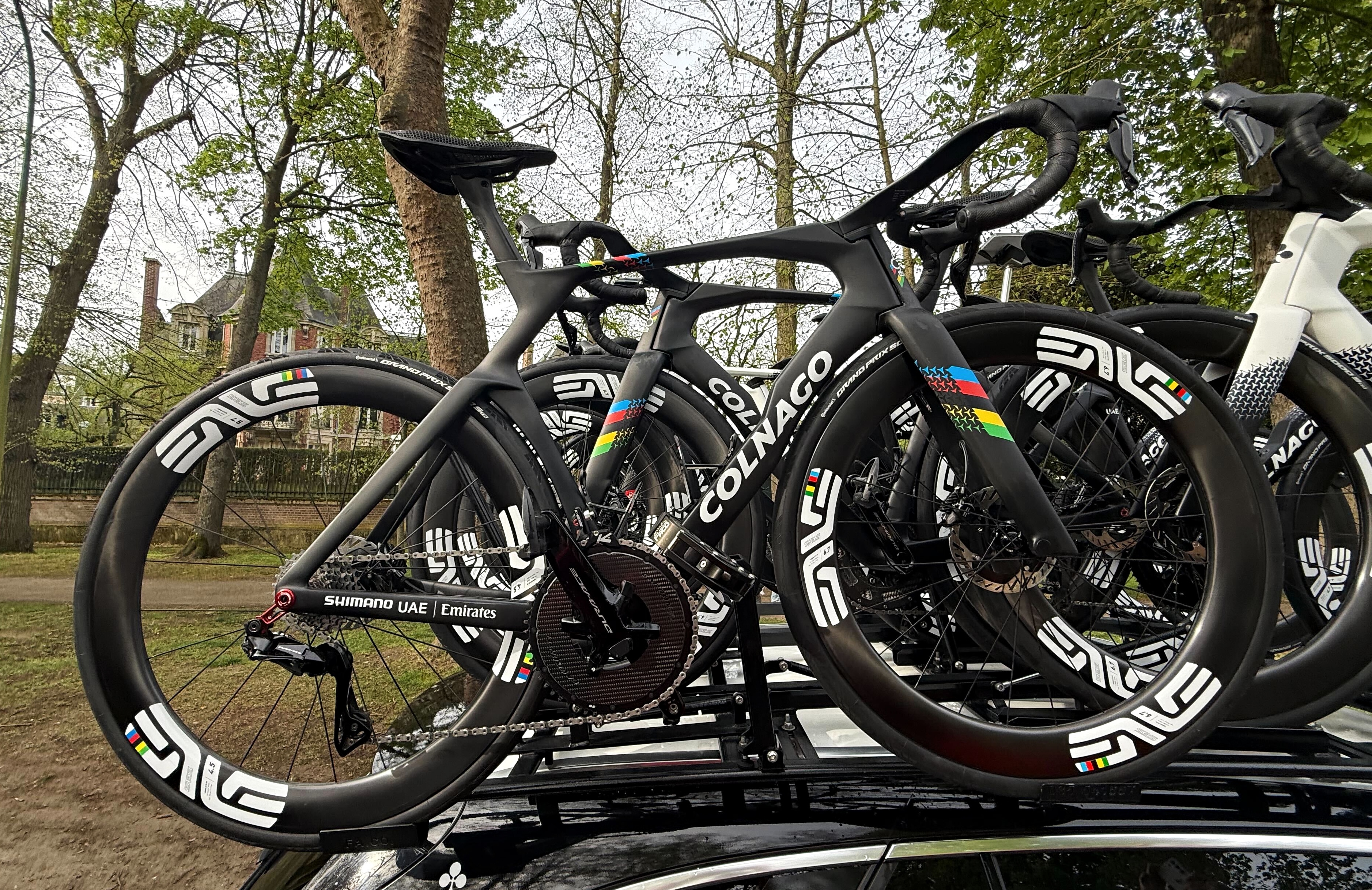 Tadej Pogačar bike at Paris-Roubaix