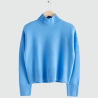 Cropped Mock Neck Sweater, £35 | &amp; Other Stories