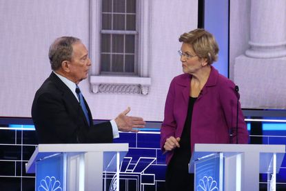 Mike Bloomberg and Elizabeth Warren.