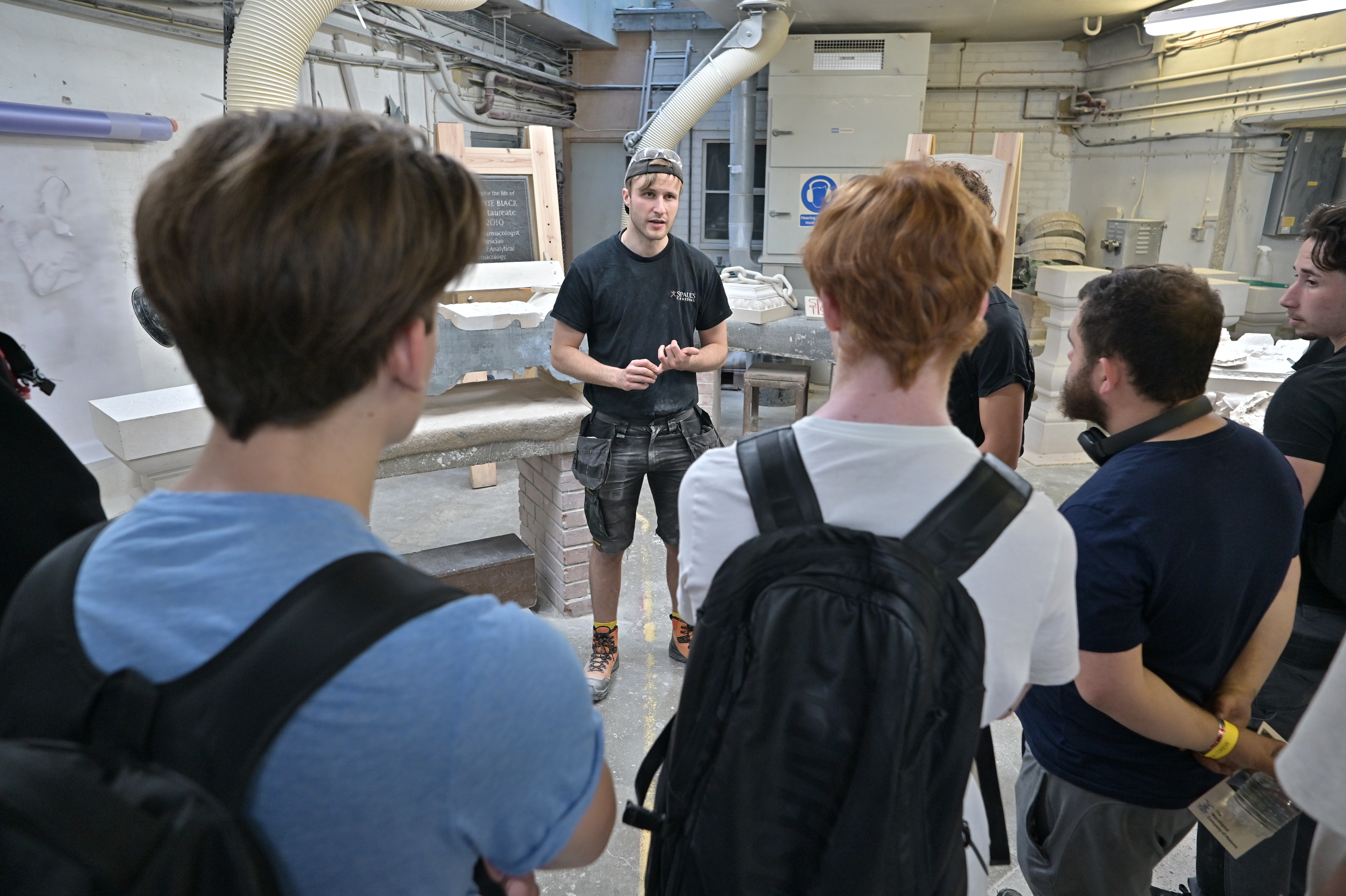 Open day for the heritage apprenticeship schemes at St Paul's Cathedral