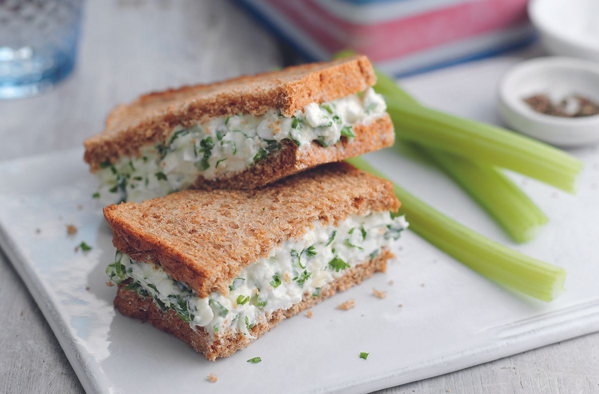 Slimming World's cheese and onion sandwich Lunch Recipes GoodtoKnow