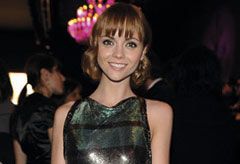 Christina Ricci at the Salvatore Ferragamo 80th anniversary celebrations