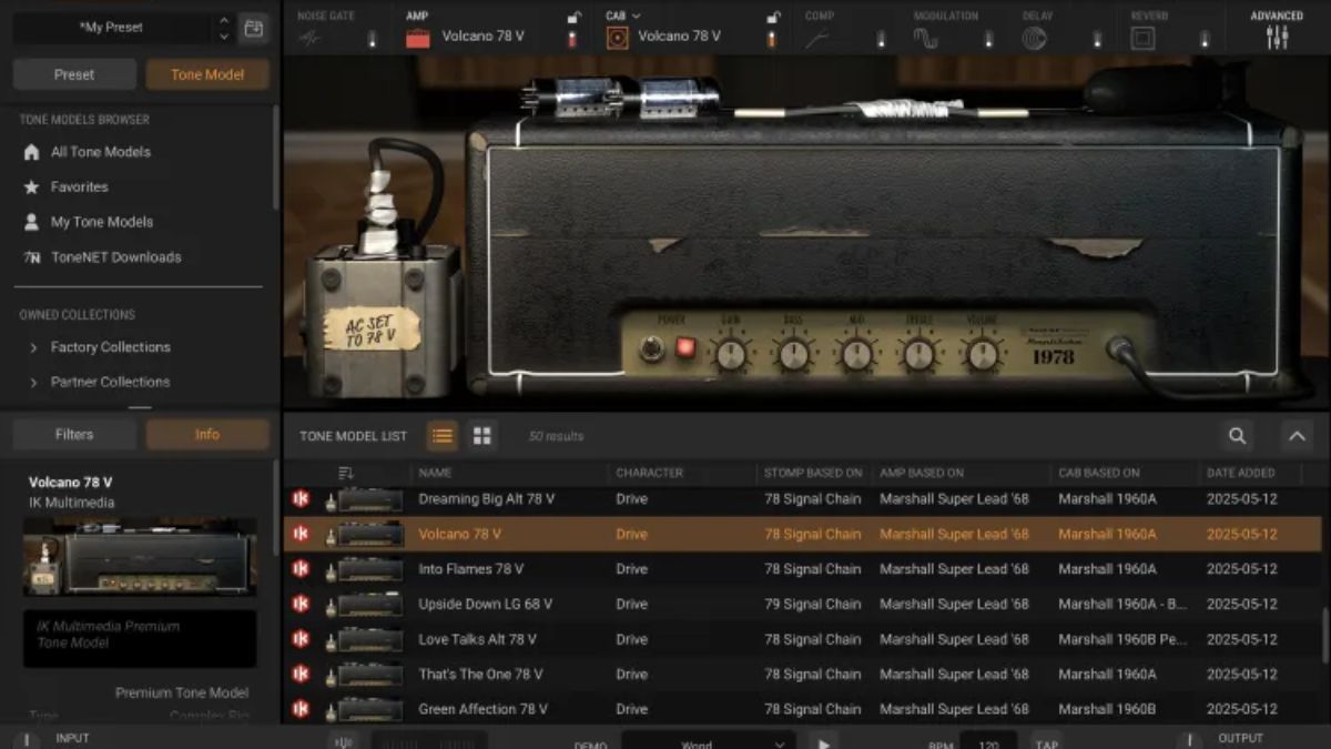 IK Multimedia TONEX One Brown Sound Anthology