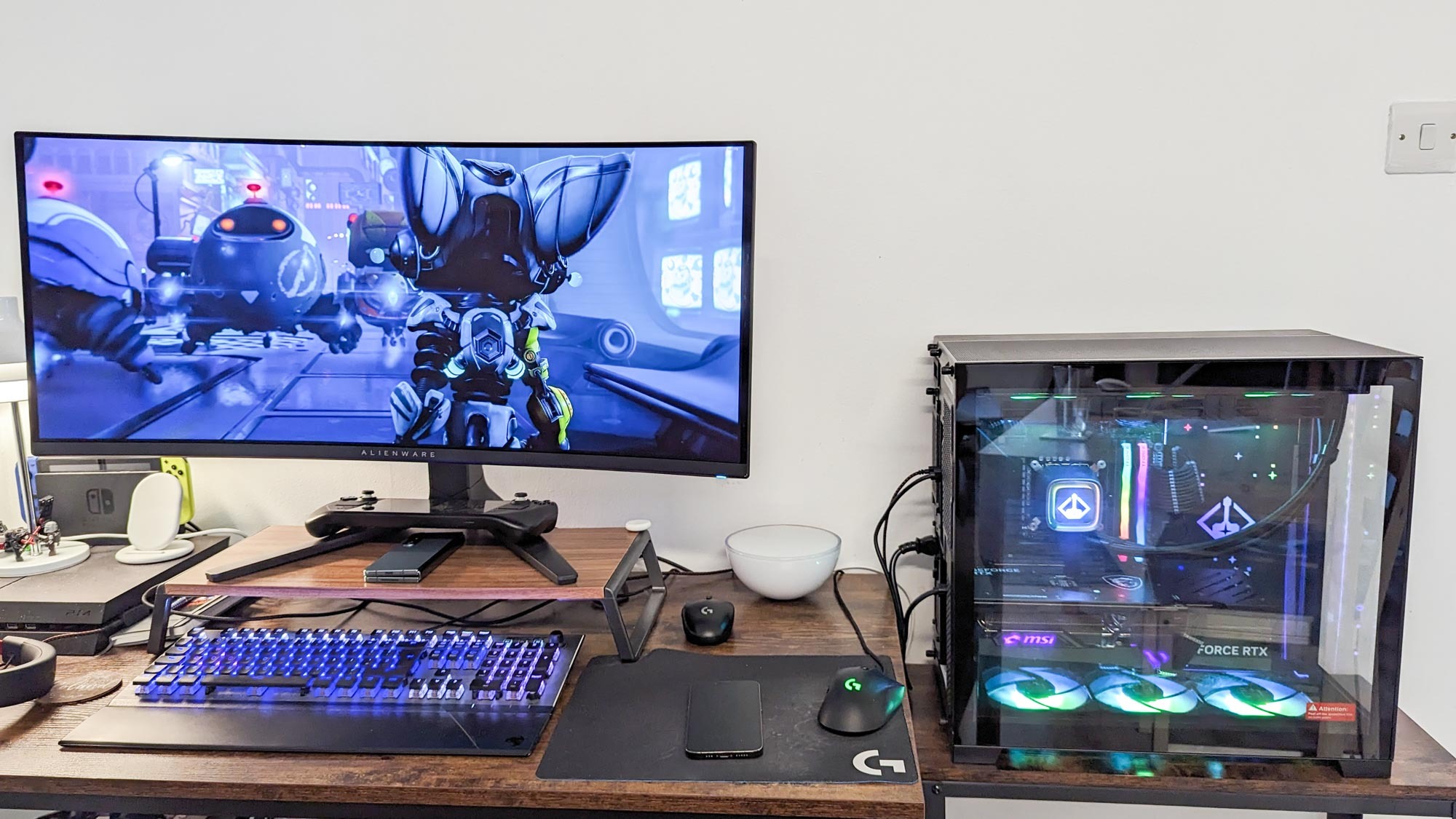 I own an RTX 4090 gaming PC, yet I'd rather play my Switch OLED — here's  why