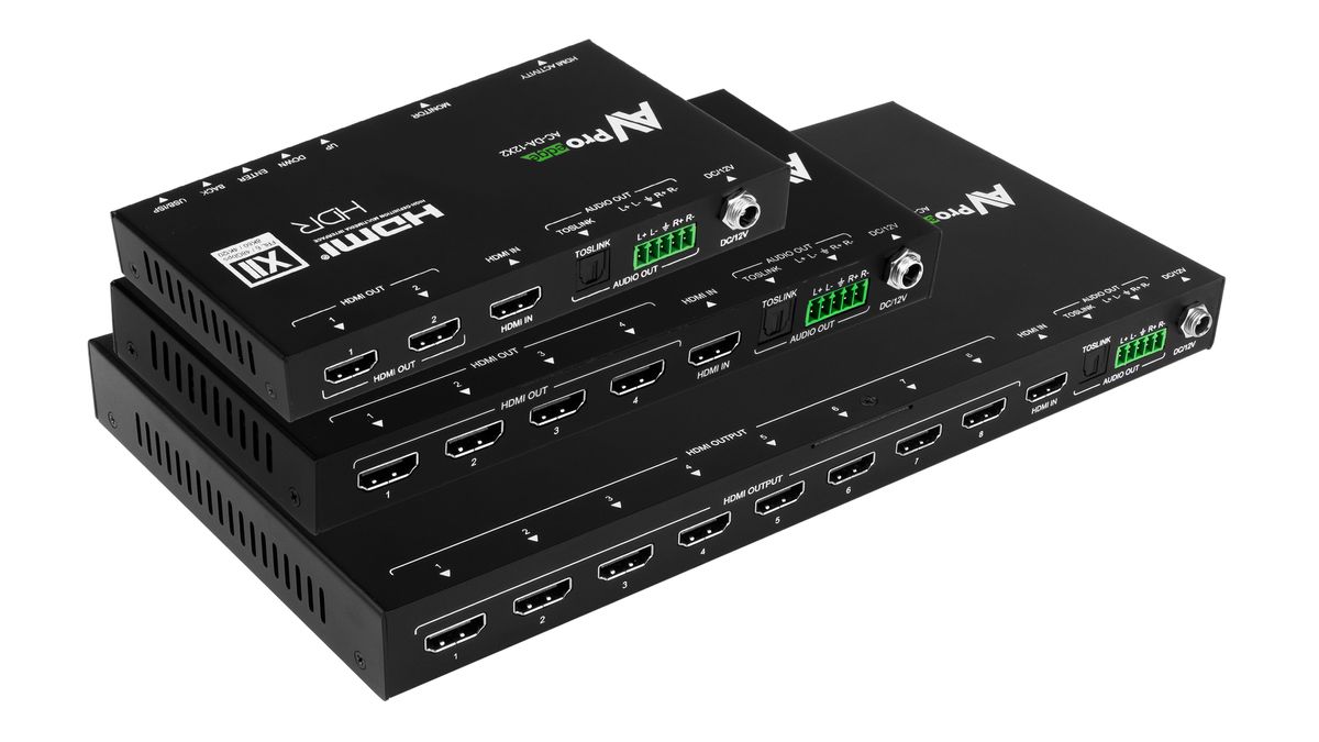 A new AVPro Edge HDMI 2.1b Distribution Amplifier.