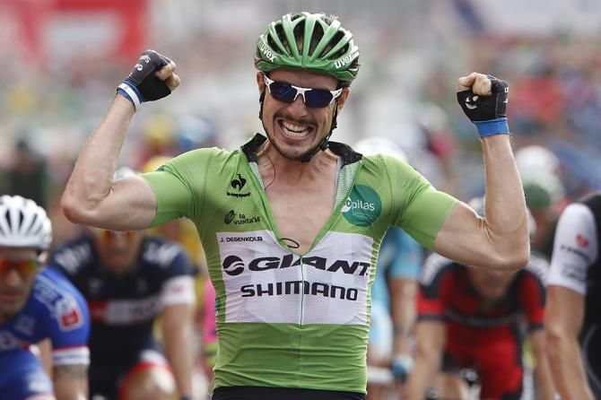 John Degenkolb (Giant Shimano) wins his fourth stage of the 2014 Vuelta a Espa&ntilde;a