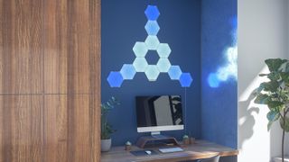 Beste Google Home kompatible Geräte: Nanoleaf Shapes