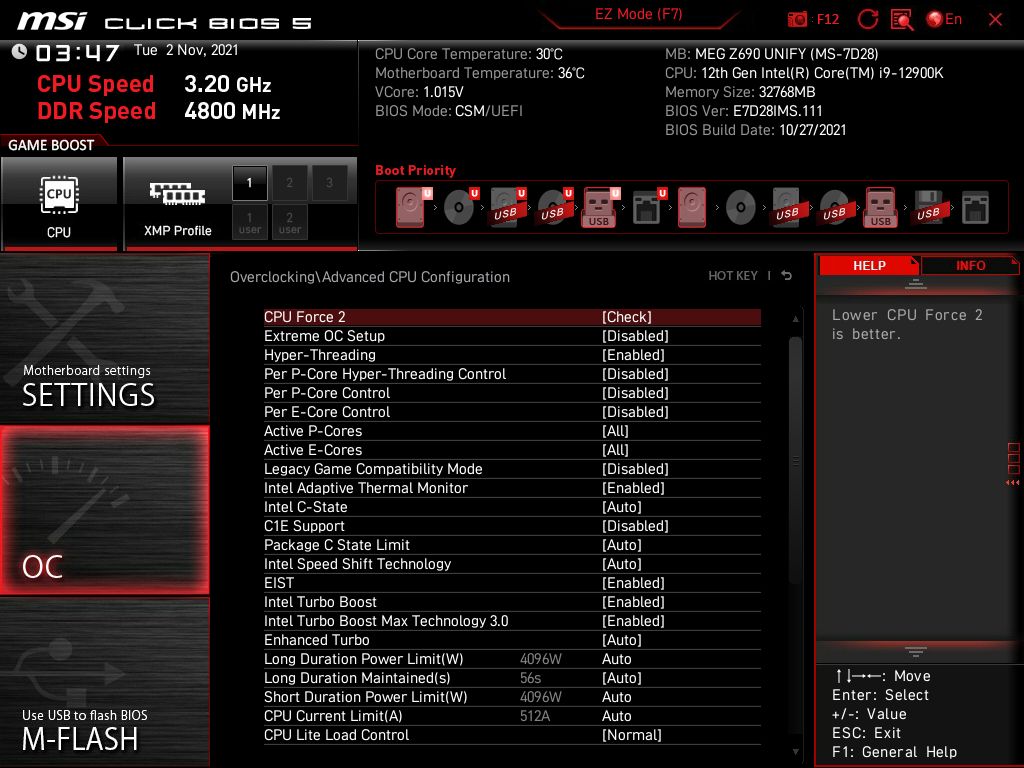 MSI MEG Z690 Unify