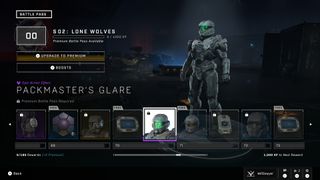 Halo Infinite Season 2 Lone Wolves Battle Pass rewards