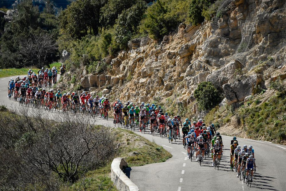 during stage 6 at Paris-Nice