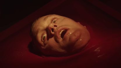 Alexander Skarsg&aring;rd as James in Infinity Pool