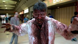 zombie cosplayer