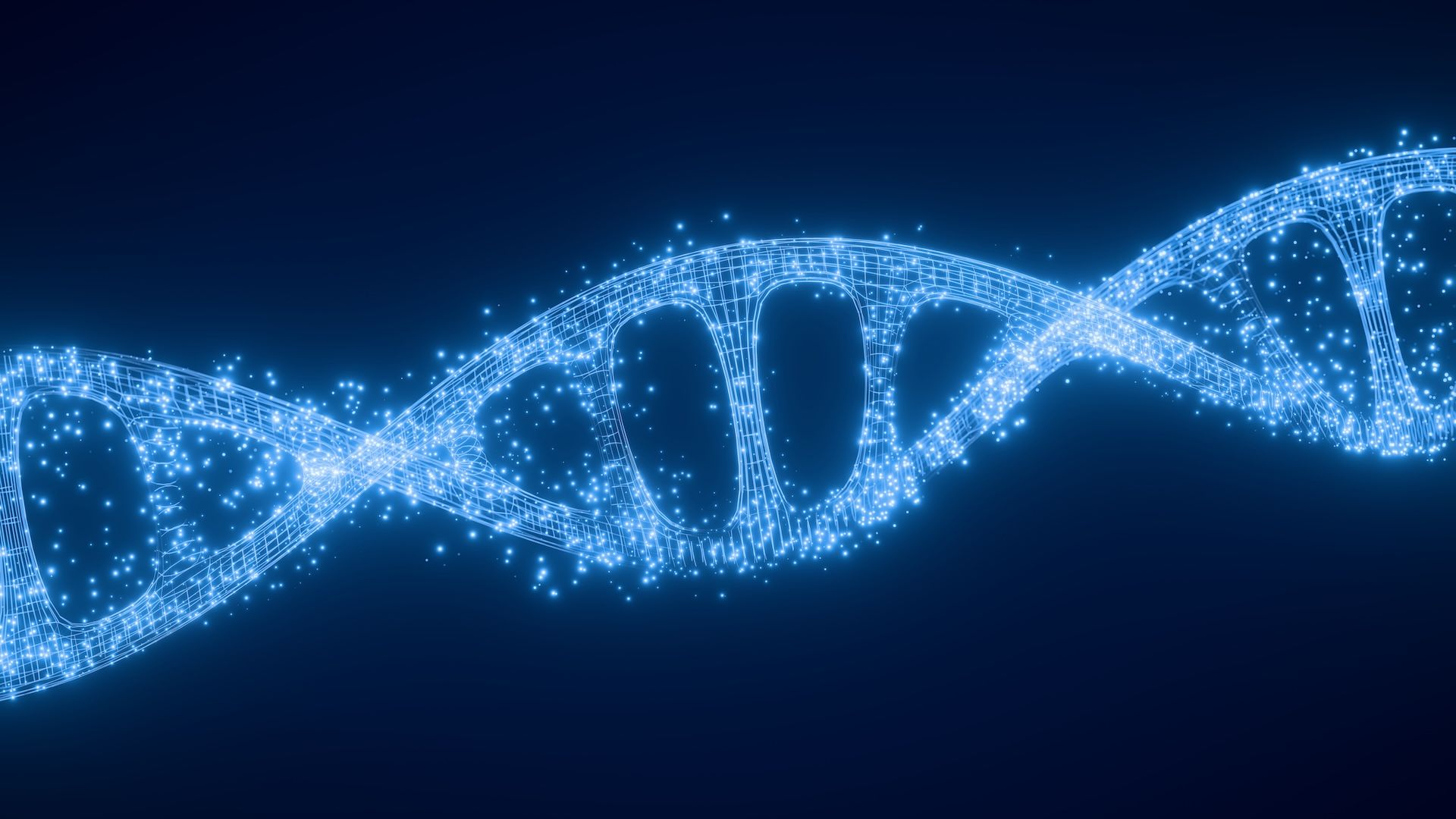 科学家声称人类可能已经没有从相关冬眠的基因开发“超能力” An illustration of DNA in a digital futuristic style
