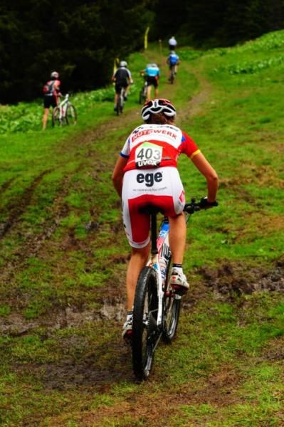 Mirre Stallen (Cube Nutswerk MTB Team) was the elite women's winner on stage 3