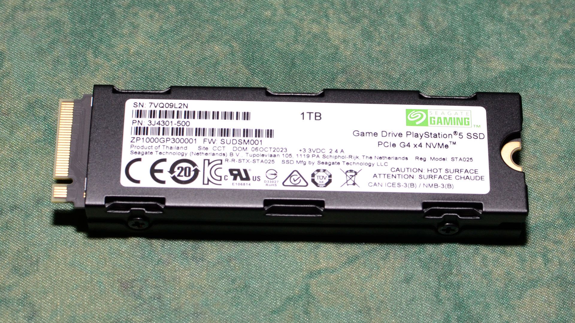 1TB Performance Results - Seagate Game Drive M.2 SSD for PS5