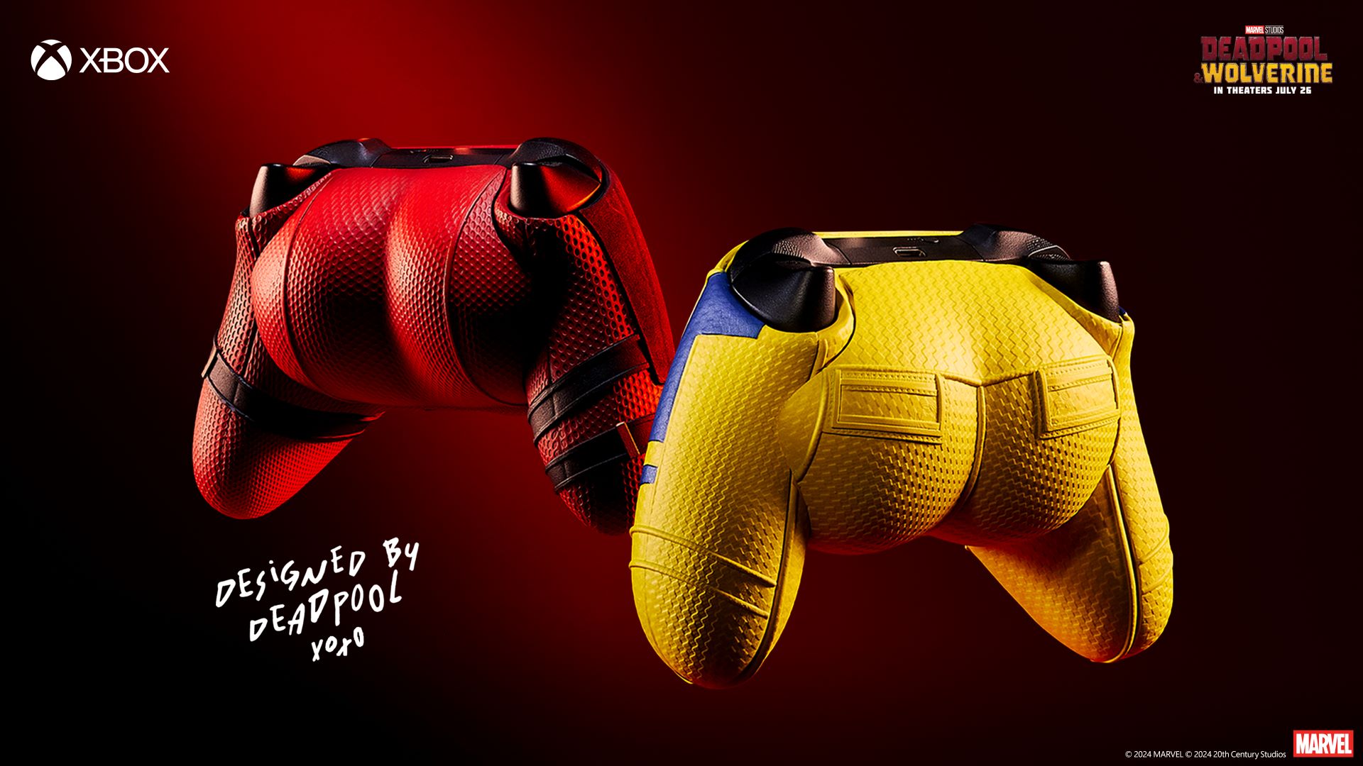 Deadpool x Wolverine controllers