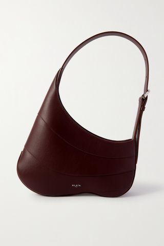 Djinn Paneled Leather Shoulder Bag