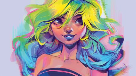 Loish; a colourful character design