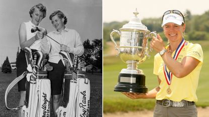 Mickey Wright and Annika Sorenstam