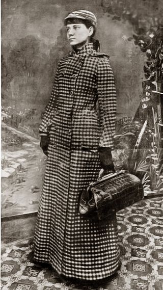 Nellie Bly wrote investigative pieces as a journalist and traveled around the world in 72 days.