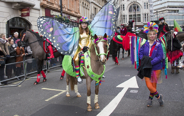 Even ponies get to go big in costume. photo by Jo Monck
