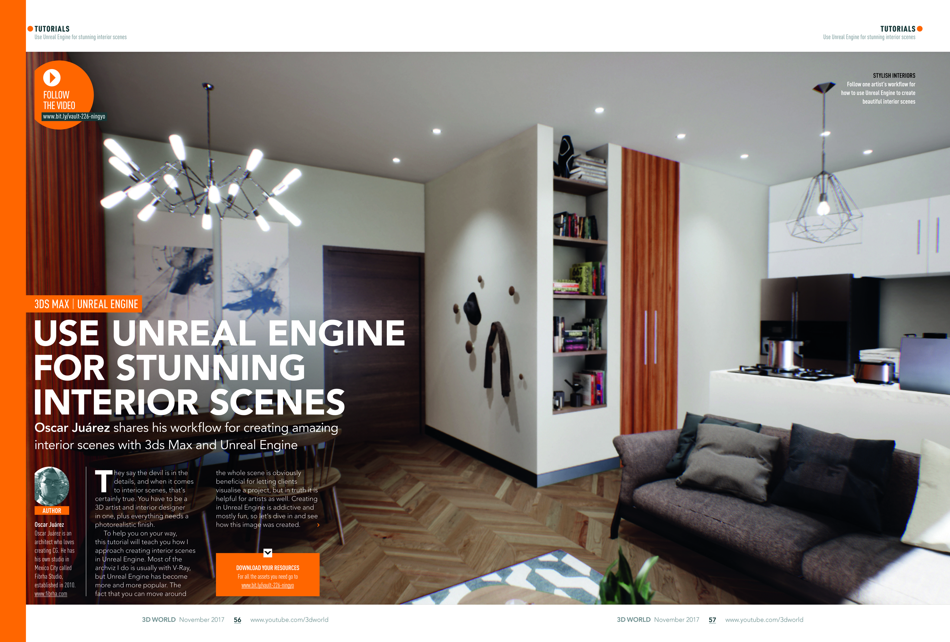 Use Unreal for stunning interior scenes