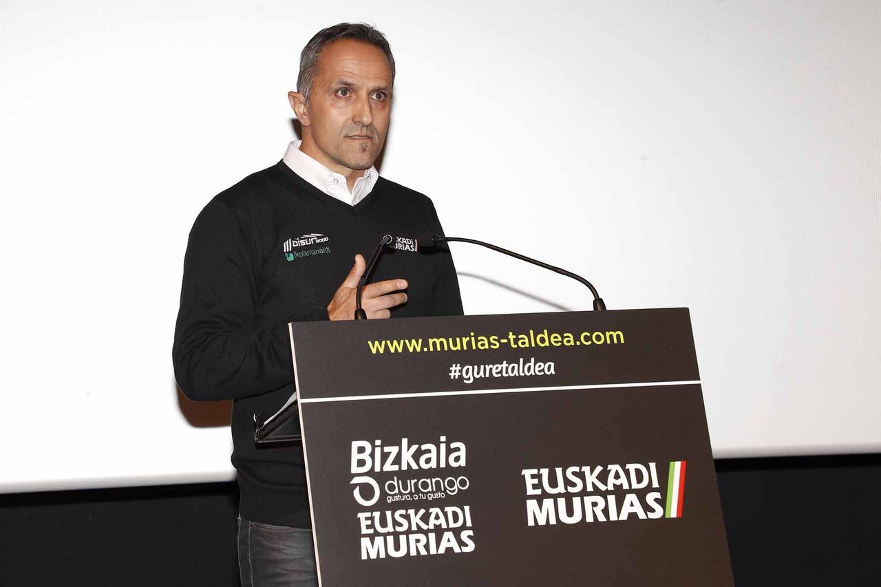 Euskadi-Murias manager Jon Odriozola.