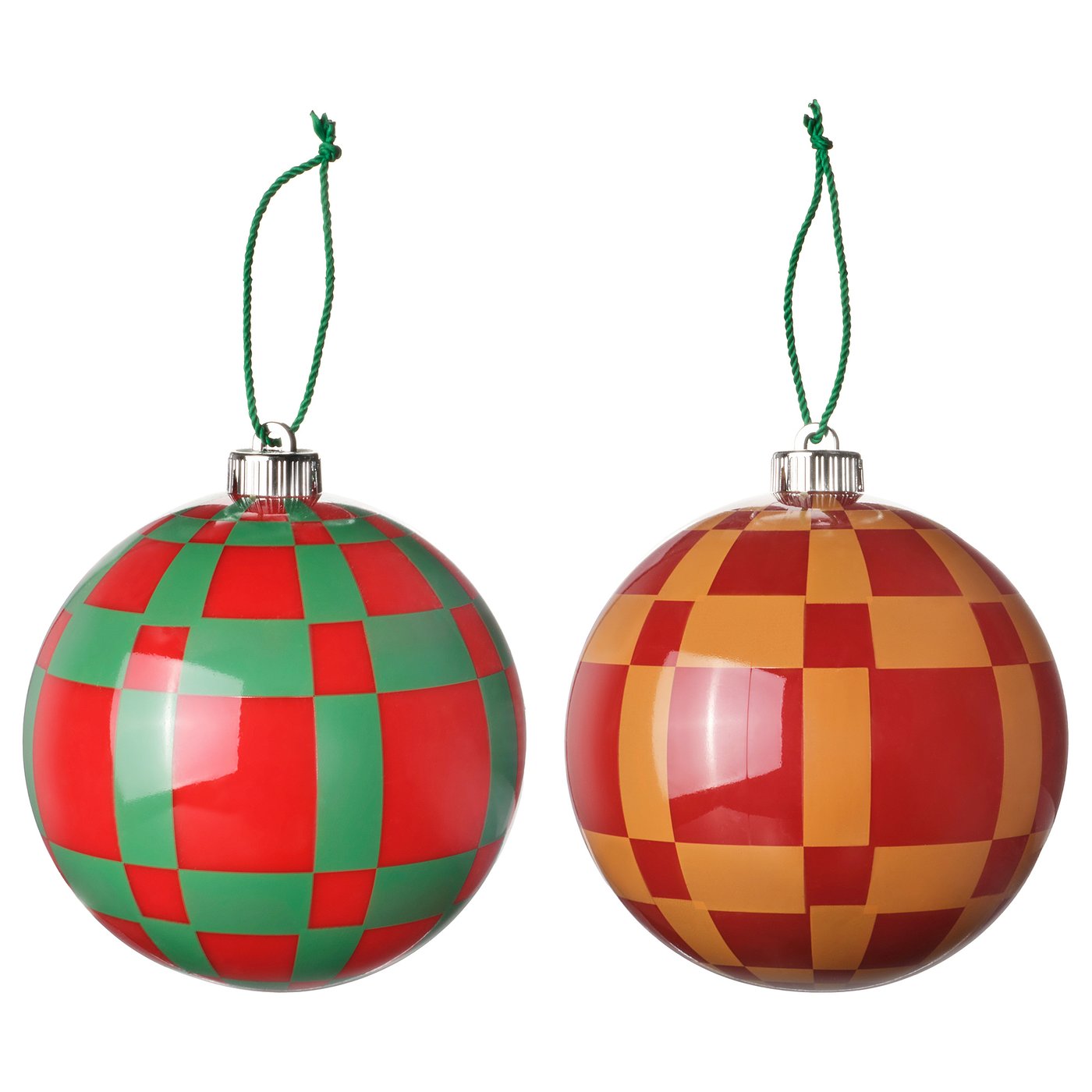 Vinterfint Tree Ornament - Bauble Red/green 15 Cm