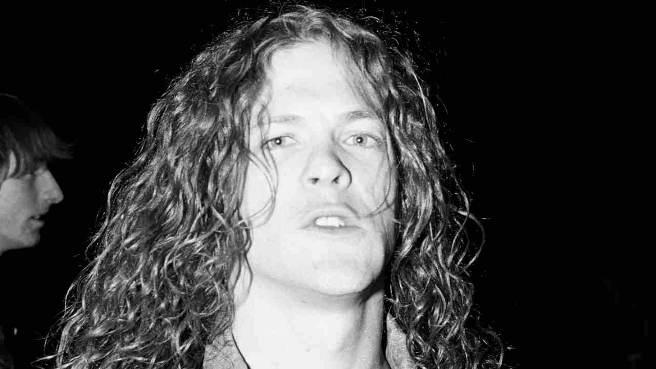 Metallica&amp;rsquo;s Jason Newsted posing for a photograph in 1989