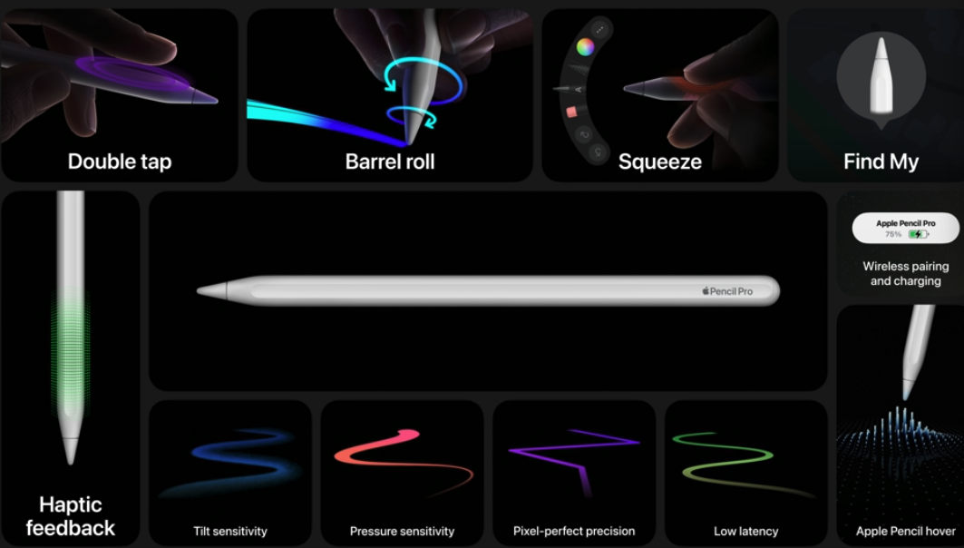 Apple Pencil Pro specs