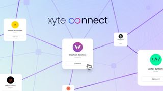 The new Xyte Connect platform showing cloud collaboration between partners. 