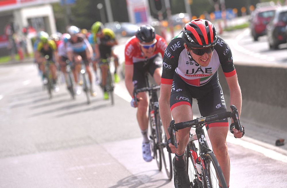 Dan Martin (UAE Team Emirates) at Liege-Bastogne-Liege 2018