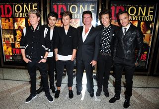 One Direction and Simon Cowell