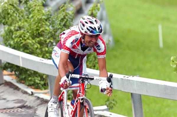 Giampaolo Caruso (Katusha) en route to a fifth place finish on the day.