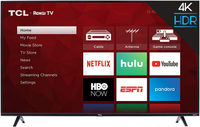 TCL 55-inch 4-Series 4K Roku TV: was