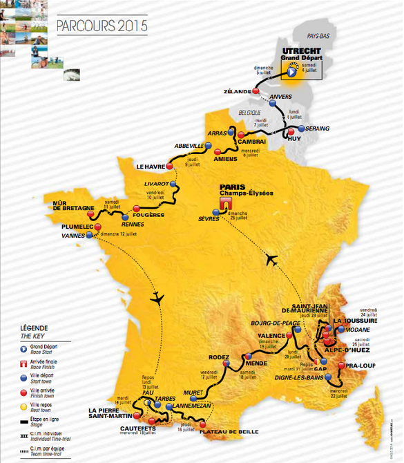 2015 Tour de France route unveiled | Cyclingnews