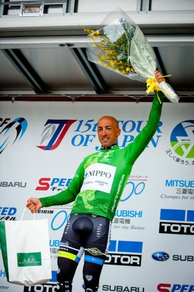 Fortunato Baliani (Team NIPPO) is the new race leader