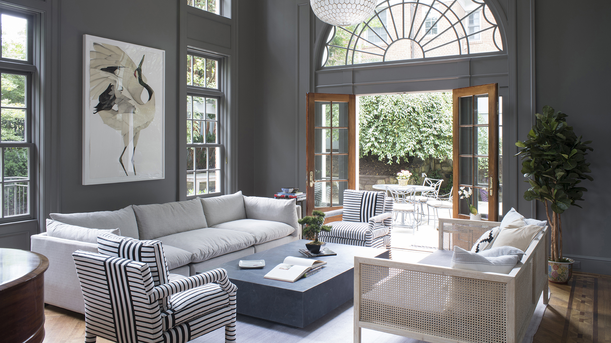 Grey inspired store living rooms