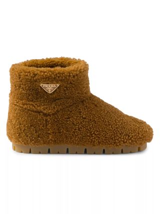 Prada, Shearling Booties