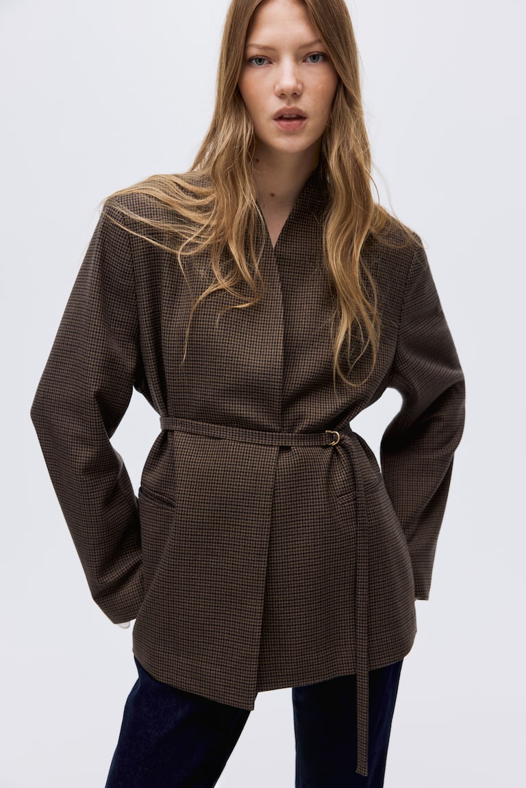 Belted Blazer