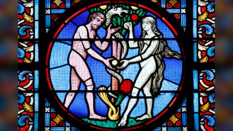 Adão e Eva comeram frutos da árvore do conhecimento