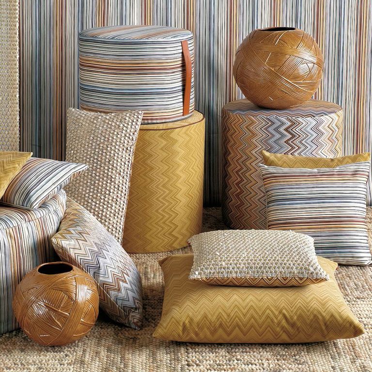 New season B&M cushion is £8 lookalike of Missoni Home cushion Ideal Home