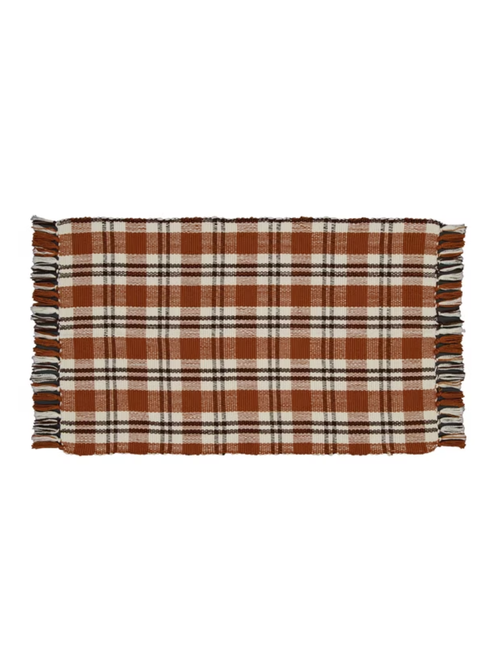 My Texas House Plaid Outdoor Layering Rug