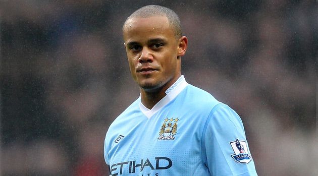 Manchester City captain Vincent Kompany